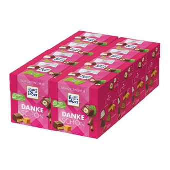 Ritter Sport - Chocolate Cubes Danke Schön - 8x 176g