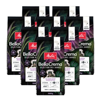 Melitta - BellaCrema Selection of the year 2024 Beans - 8x 1kg