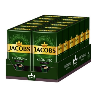 Jacobs - Krönung Kräftig Ground Coffee - 12x 500g