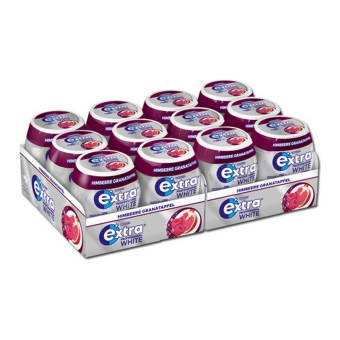 Wrigley's - Extra Professional White Raspberry Pomegranate - 12x 50 pcs