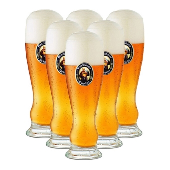 Franziskaner - Beerglass Weizen 330 ml - Set of 6