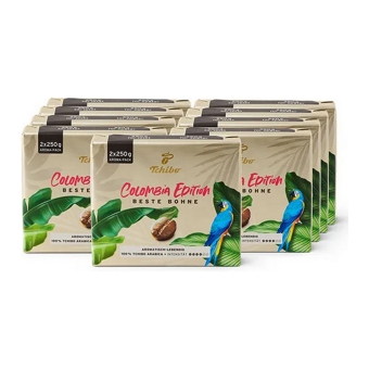 Tchibo - Beste Bohne Colombia Edition Ground Coffee - 9x 500g (2x 250g)