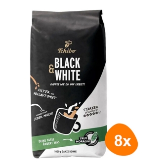 Tchibo - Black 'n White Beans - 8x 1kg