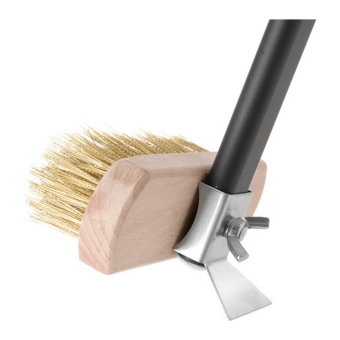 Hendi - Pizza oven cleaning brush Aluminium - 132cm