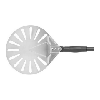 Hendi - Pizza scoop Round Perforated Stainless steel - Ø23x 120cm
