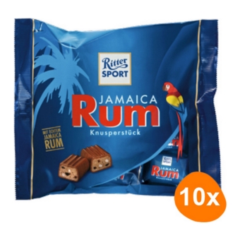 Ritter Sport - Jamaica Rum Crispy pieces - 10x 200g