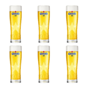 Heineken - Beerglass "0.0%" 250ml - Set of 6