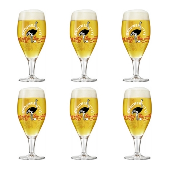 Brouwerij 't IJ - Beerglass on Foot 300ml - Set of 6