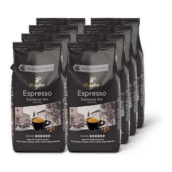 Tchibo - Espresso Sizilianer Art Beans - 8x 1 kg
