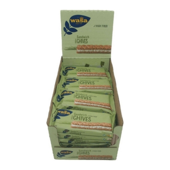 Wasa - Sandwich Cheese & Chives - 24 pcs