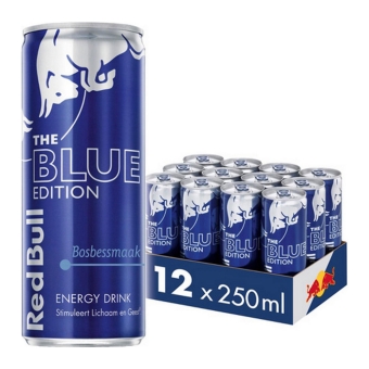 Red Bull - Blue Edition (Blueberry) - 12x 250ml