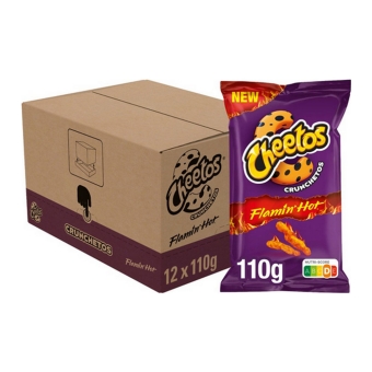 Cheetos - Crunchetos Flamin' Hot - 12x 110g