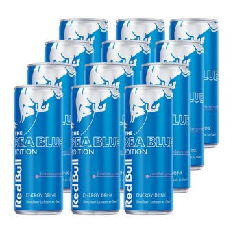 Red Bull - Sea Blue Edition (Juneberry) - 12x 250ml