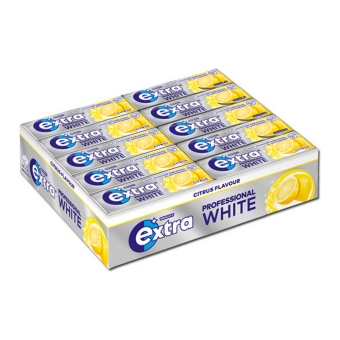 Wrigley's - Extra Professional White Citrus - 30x 10 pcs