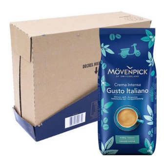 Mövenpick - Gusto Italiano Crema Intensa Beans - 4x 1kg