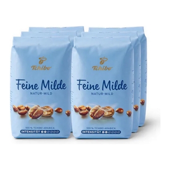 Tchibo - Feine Milde Beans - 6x 500g