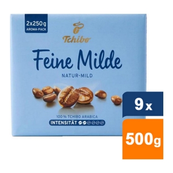 Tchibo - Feine Milde Ground Coffee - 9x 500g (2x 250g)