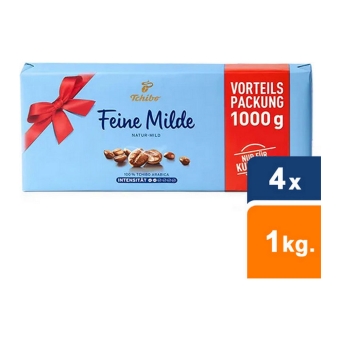 Tchibo - Feine Milde Ground Coffee Action Package - 4x 1 kg