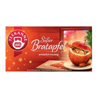 Teekanne - Süßer Bratapfel (Winter time tea) - 12x 20 Tea Bags