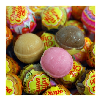 Chupa Chups - Lollipops Milky - (Refill bag) - 120 pcs