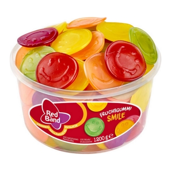 Red Band - Winegum Smiles - 100 pcs