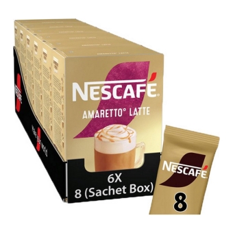 Nescafé - Gold Amaretto Latte - 6x 8 Sachets