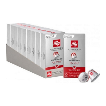 Illy - Classico Espresso coffee capsules - 10x 10 capsules