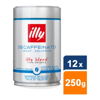 Illy - Espresso Decaf Beans - 12x 250g