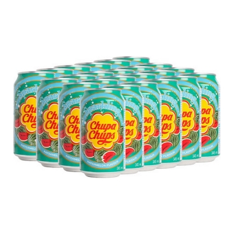 Chupa Chups - Sparkling Watermelon Soda - 24x 345ml
