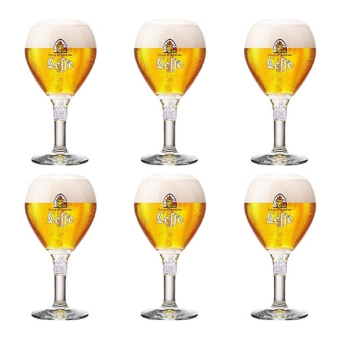 Leffe - Chalice Beer glass 500ml - Set of 6