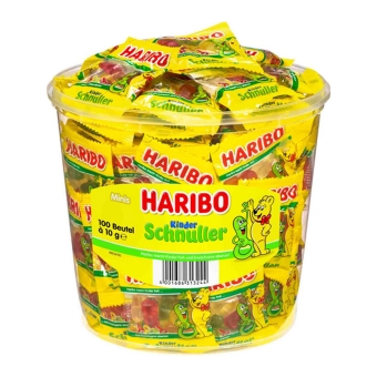 Haribo - Children pacifier - 6x 100 Mini bags