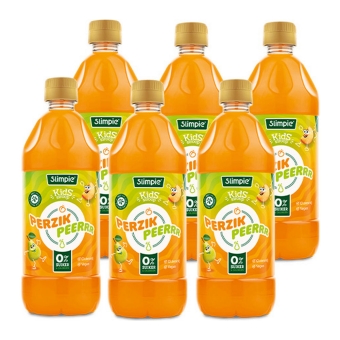 Slimpie - Peach Pear Kids Lemonade syrup - 6x 580ml