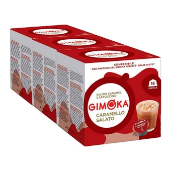 Gimoka - Caramello Salato - 3x 16 Pods