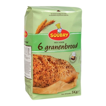 Soubry - Mix for 6 Grain Bread - 5kg