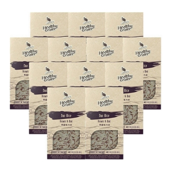 Sawat-D - Duo Rice (Brown & Red) - 12x 1kg