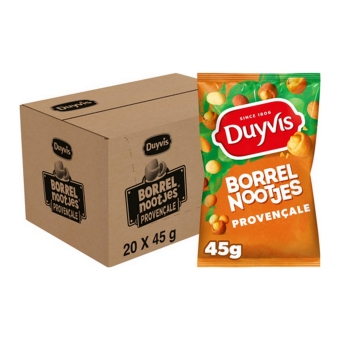 Duyvis - Borrelnootjes Provençale - 20 Minibags