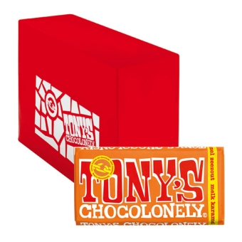 Tony's Chocolonely - Milk Caramel sea salt - 15x 180g