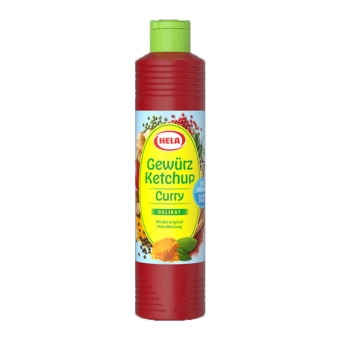 Hela - Curry Spice Ketchup Delikat light (30% Less Sugar) - 800ml