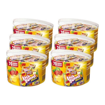 Nimm2 - Lachgummi Mini's - 6x 70 pcs