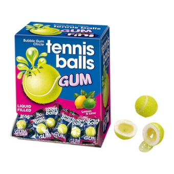 Fini - Tennis Balls Bubble Gum - 200 pcs