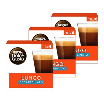 Dolce Gusto - Lungo Decaffeinato - 3x 16 Pods
