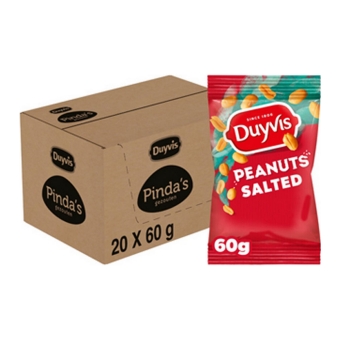 Duyvis - Peanuts Salted - 20 Minibags