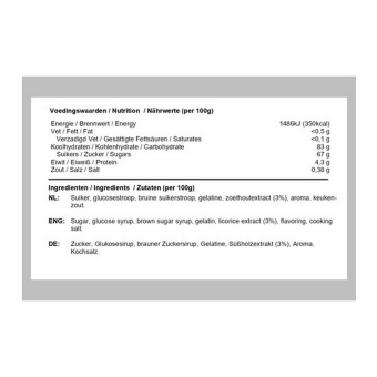 Haribo - Salty Licorice Pretzels - 2x 1,5kg