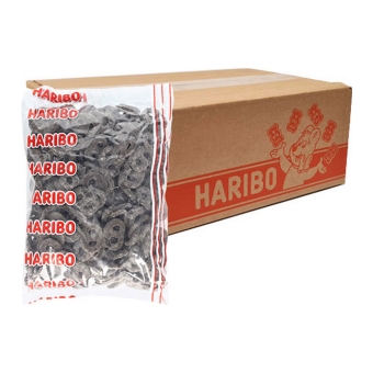 Haribo - Salty Licorice Pretzels - 2x 1,5kg