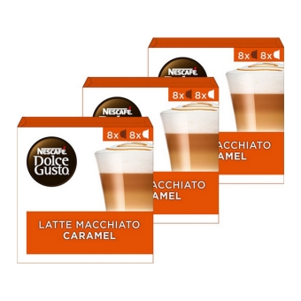 Dolce Gusto - Latte Macchiato Caramel - 3x 16 Pods