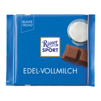 Ritter Sport - Fine Milk Chocolate - 12x 100g