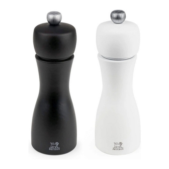Peugeot - Salt and Pepper mill "Tahiti" - Black/White - 15 cm