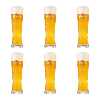 Grolsch - Beerglass "wheat beer" 500ml - Set of 6