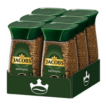 Jacobs - Krönung Instant Coffee - 6x 200g