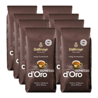 Dallmayr - Espresso d'Oro Beans - 8x 1kg